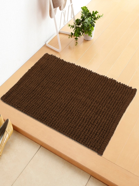 

Story@home Brown Solid Rectangular No-Shred Doormat