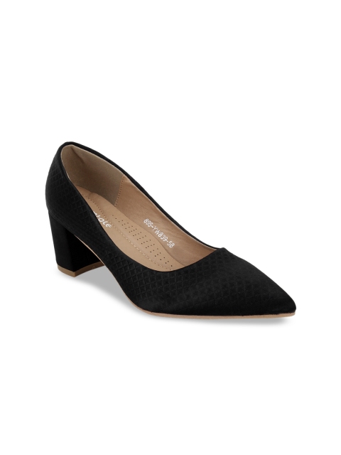 

Bloomtale Women Black Textured Pumps