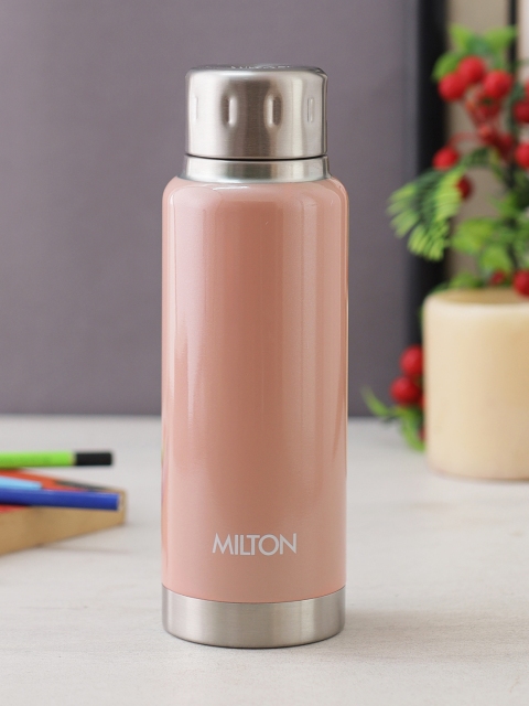 

Milton Peach-Coloured Elfin-300 Stainless Steel Hot and Cold Water Bottle 300ml