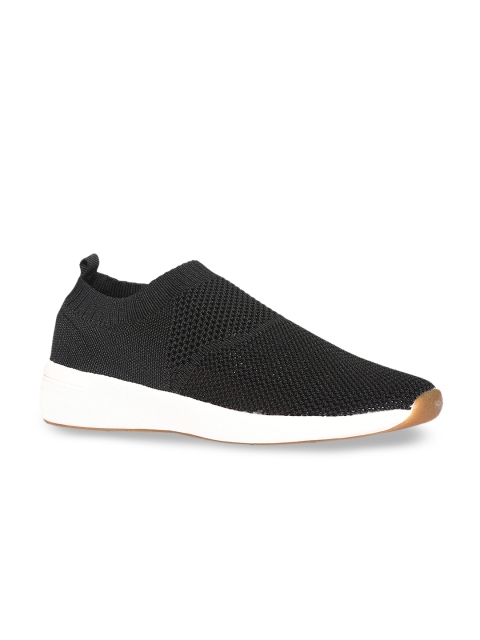 

Stride Women Black Slip-On Sneakers