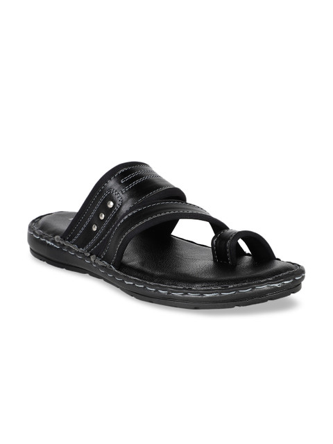 

Respiro Men Black Comfort Sandals