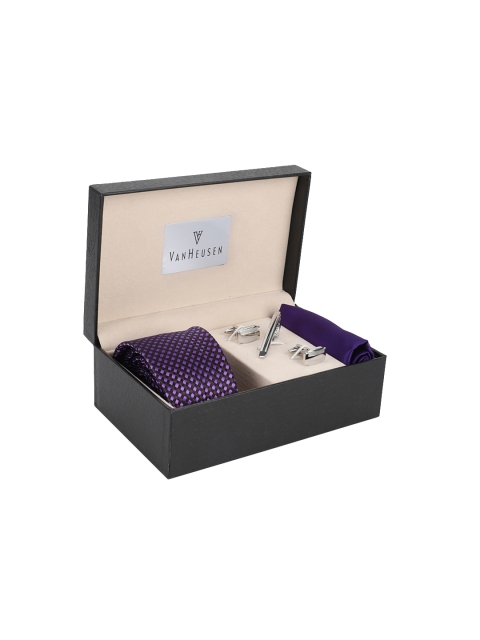 

Van Heusen Men Purple Accessory Gift Set