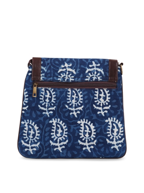 

Vivinkaa Blue Printed Sling Bag