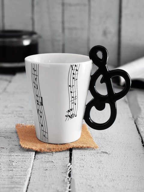 

Archies White & Black Ceramic Cup