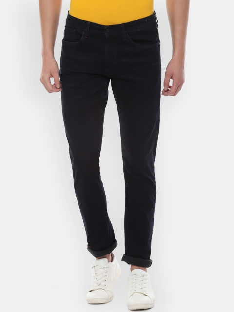 

Solly Jeans Co. Men Navy Blue Skinny Fit Mid-Rise Clean Look Stretchable Jeans