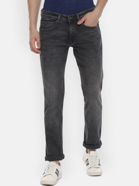 

Allen Solly Sport Men Grey Slim Fit Mid-Rise Clean Look Stretchable Jeans
