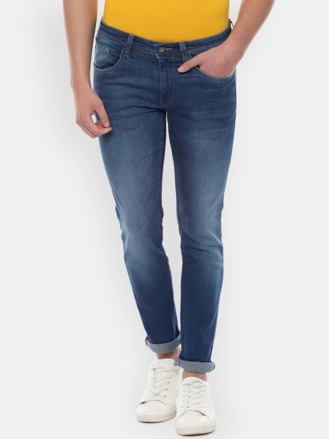 

Solly Jeans Co. Men Blue Slim Fit Mid-Rise Clean Look Stretchable Jeans