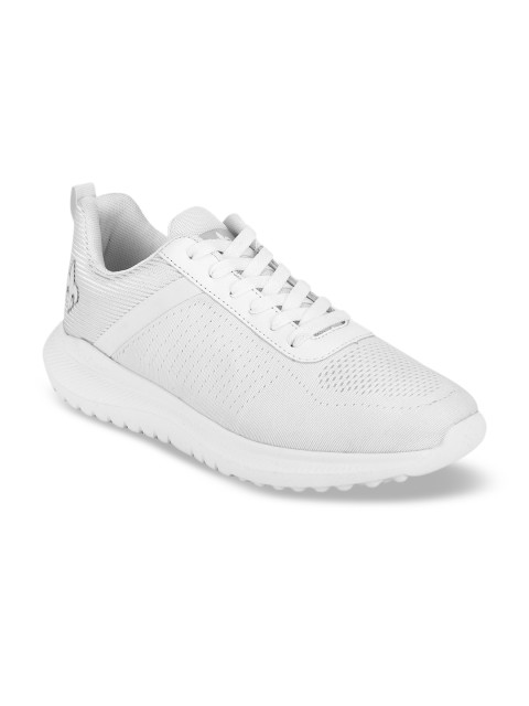 

Bond Street By Red Tape Men White Mesh Walking Shoes