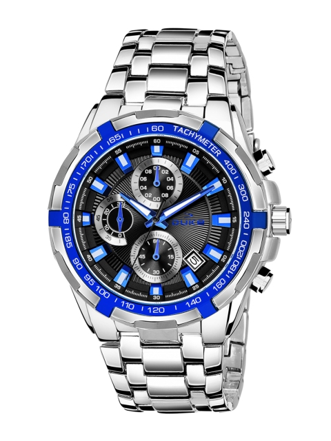 

Duke Men Black Analogue Chronograph Watch DK4013CRM02C
