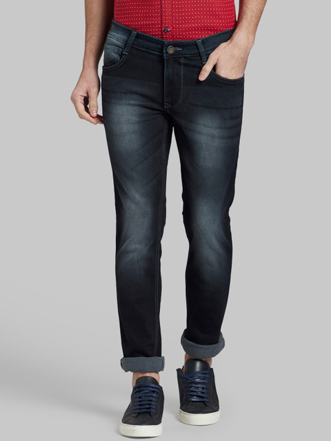 

Parx Men Blue Regular Fit Mid-Rise Clean Look Jeans