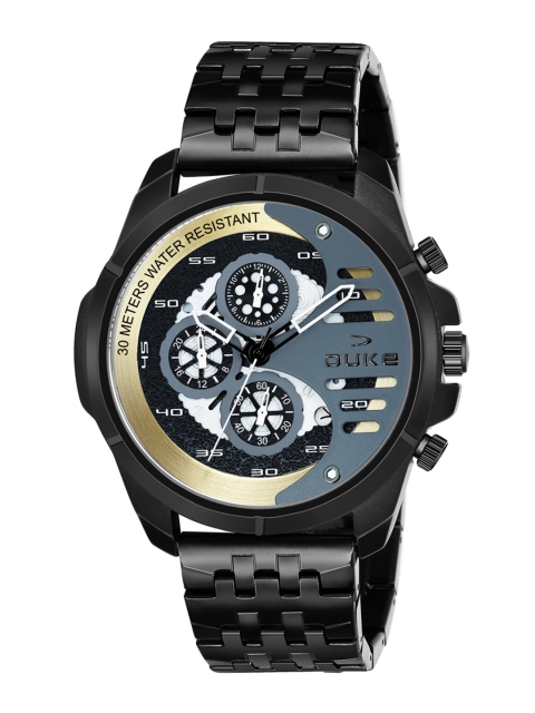 

Duke Men Grey Analogue Chronograph Watch DK4011CRM02C