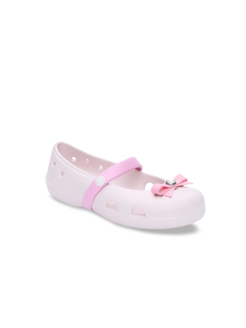 

Crocs Keeley Girls Pink Solid Ballerinas