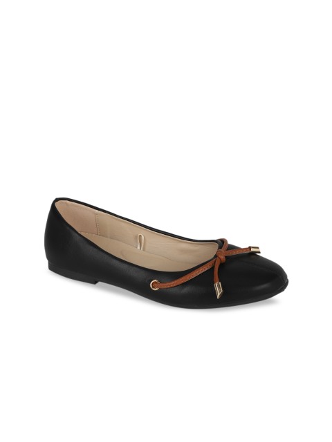 

Van Heusen Woman Black Solid Ballerinas