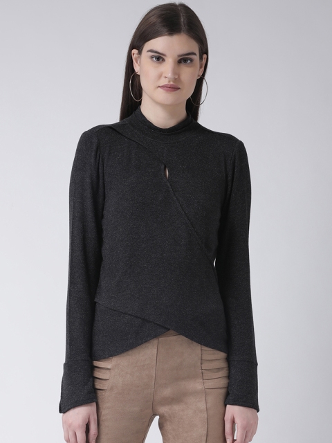 

Latin Quarters Women Black Solid Top