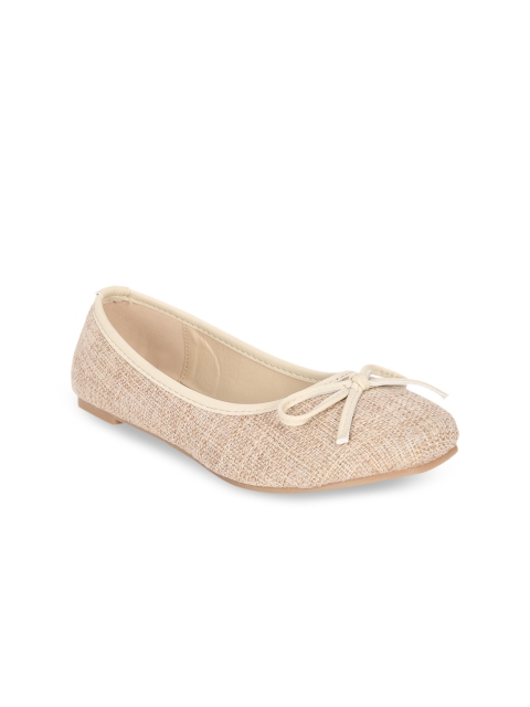 

Van Heusen Woman Beige Solid Ballerinas