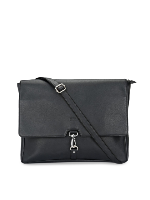 

Pacific Gold Unisex Black Solid Laptop Bag