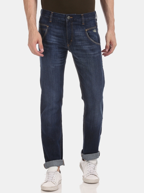 

Flying Machine Men Blue Slim Fit Mid-Rise Clean Look Jeans