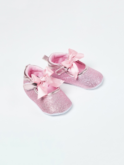 

Fame Forever by Lifestyle Girls Pink Embellished Ballerinas