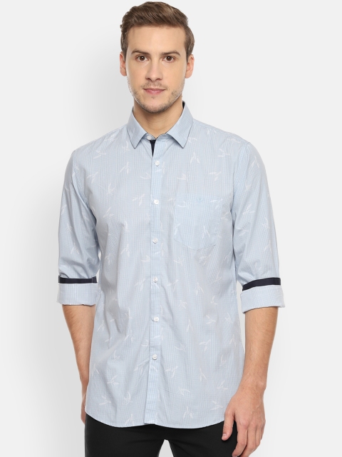 

Van Heusen Sport Men Blue Slim Fit Printed Casual Shirt