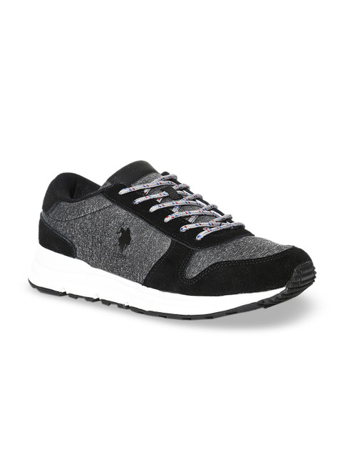 

U.S. Polo Assn. Men Black Sneakers