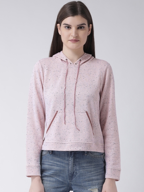 

Latin Quarters Women Pink Printed Sweatshirt