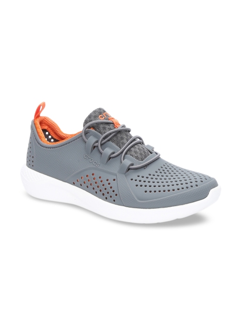 

Crocs Boys Grey LiteRide Pacer Sneakers