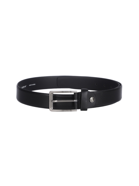 

Kara Men Black Solid Leather Belt