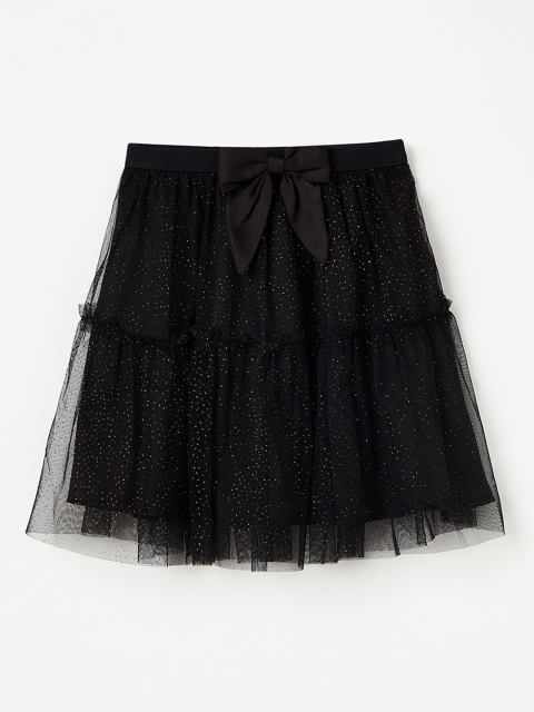 

Fame Forever by Lifestyle Girls Black Embellished Midi Skirt