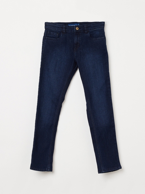 

Fame Forever by Lifestyle Boys Blue Slim Fit Mid-Rise Clean Look Jeans