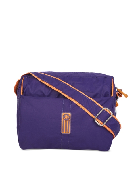 

Swiss Design Unisex Purple Solid Messenger Bag
