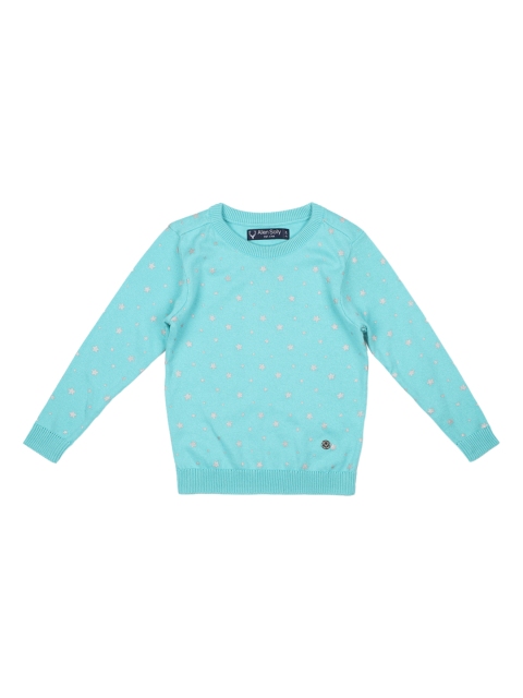 

Allen Solly Junior Girls Blue Printed Sweater