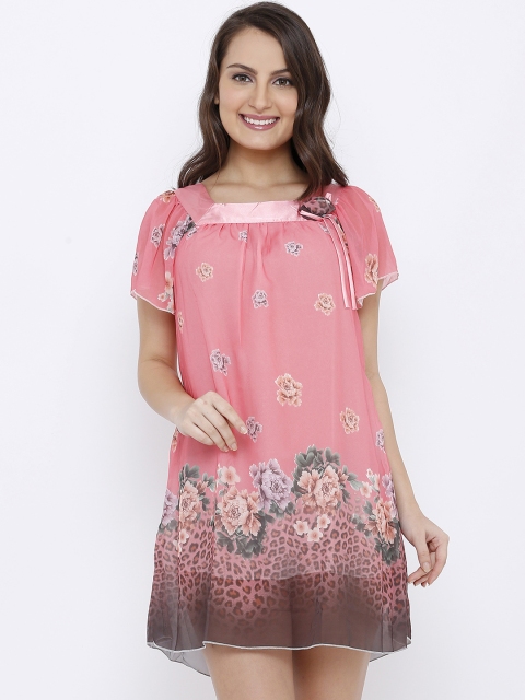 

Heart 2 Heart Pink Printed Baby Doll OBD 13025