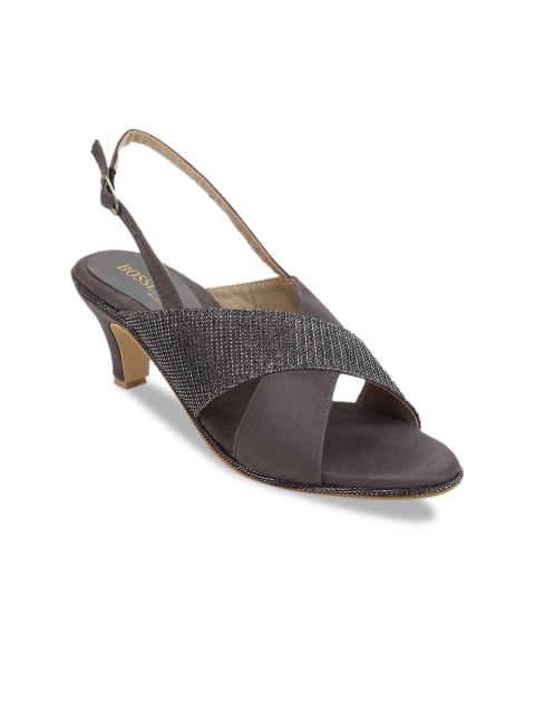 

SCENTRA Women Grey Solid Heels