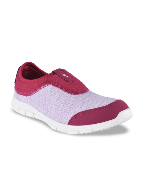 

Campus Women Magenta Mesh Running Shoes AROMA-L-RANI-WHT-4