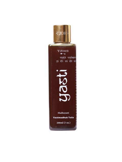 

TJORI Unisex Yashtimadhuk Hair Oil 200ml, Brown