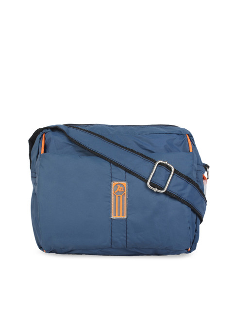 

Swiss Design Unisex Blue Solid Messenger Bag