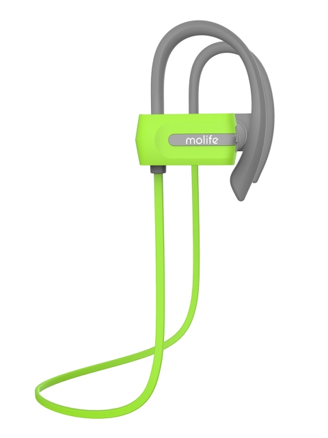 

molife Unisex Green & Grey Dual Tone Wireless Bluetooth In-Ear Headphones