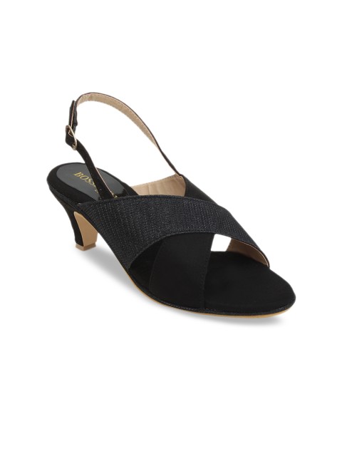 

SCENTRA Women Black Solid Heels