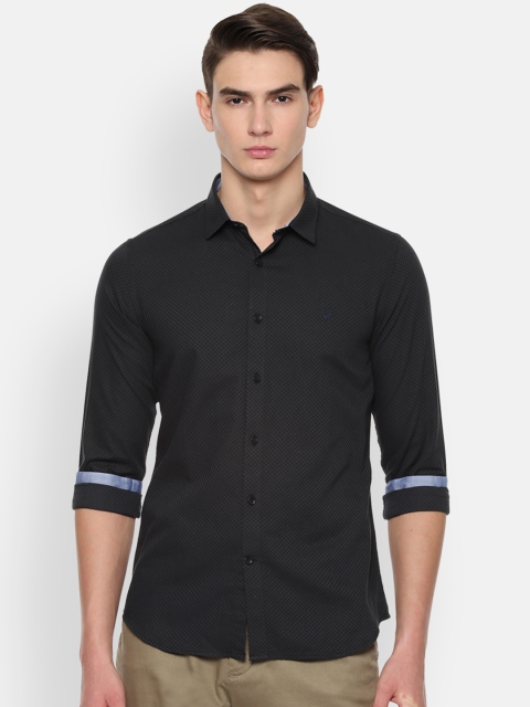 

Allen Solly Sport Men Black Slim Fit Checked Casual Shirt