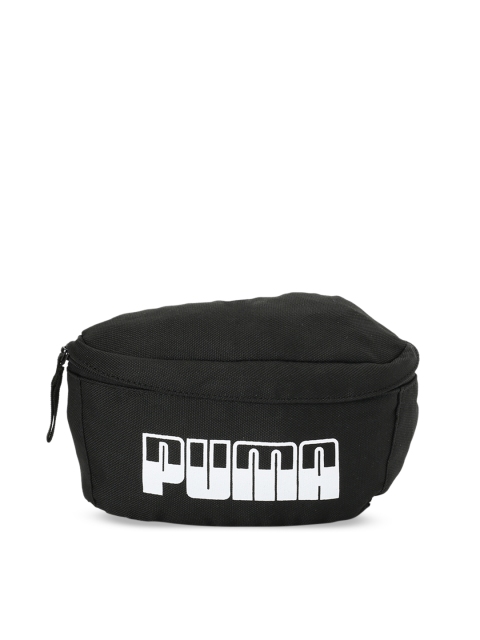 

Puma Unisex Black Solid Waist Pouch