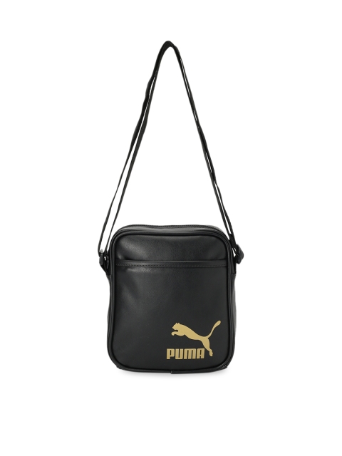 

Puma Unisex Black Solid Messenger Bag