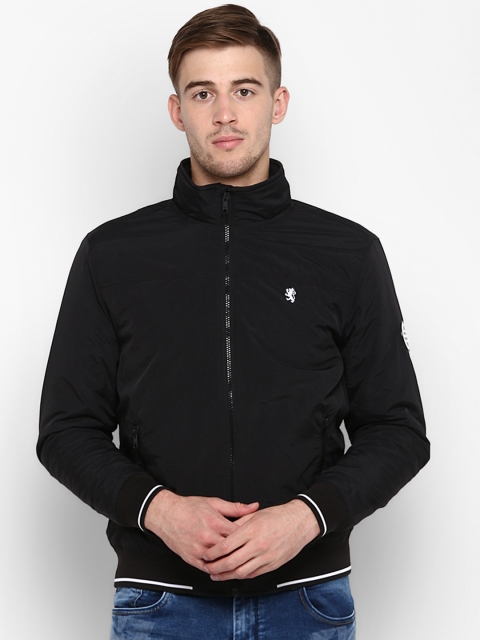 

Red Tape Men Black Solid Puffer Jacket