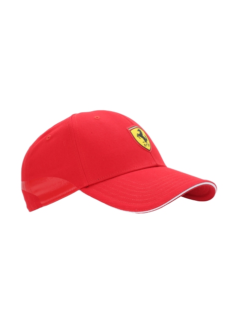 

Puma Unisex Red & Yellow Solid Baseball Cap