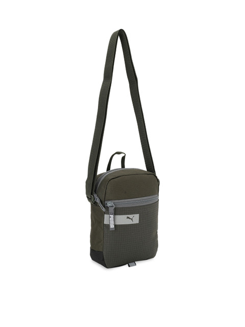 

Puma Unisex Olive Green Solid Messenger Bag