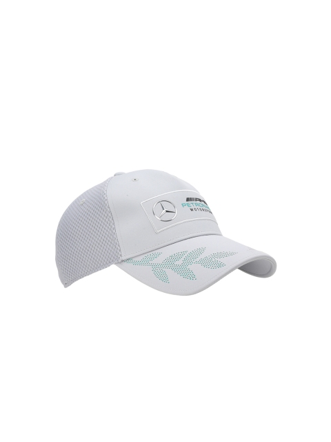 

Puma Unisex Grey & Black Solid Baseball Cap