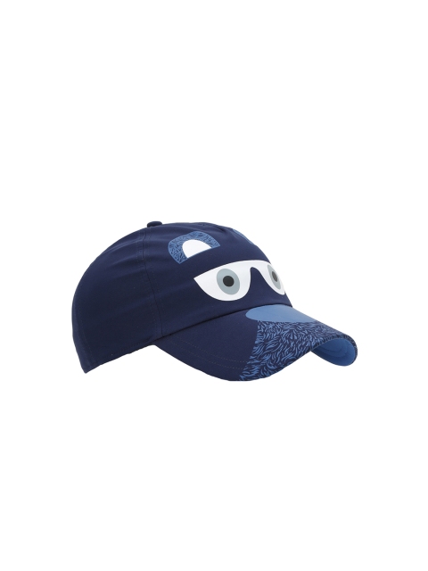 

Puma Unisex Navy Blue & White Printed Baseball Cap