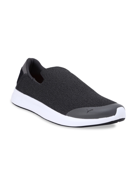

Puma Unisex Grey Mesh Propel Slip on IDP Running Shoes