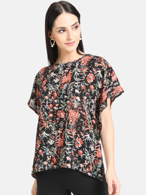 

Kazo Women Black Printed Top
