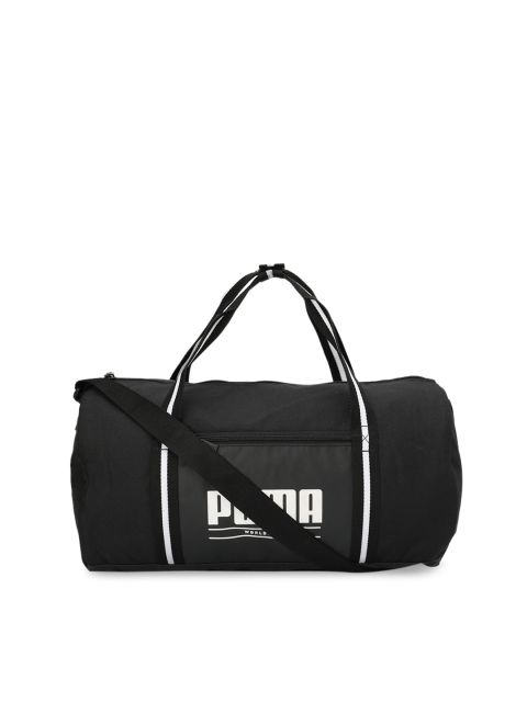 

Puma Unisex Black Solid Duffel Bag
