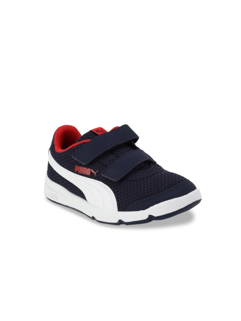 

Puma Kids Navy Blue Stepfleex 2 Mesh VE V PS Sneakers